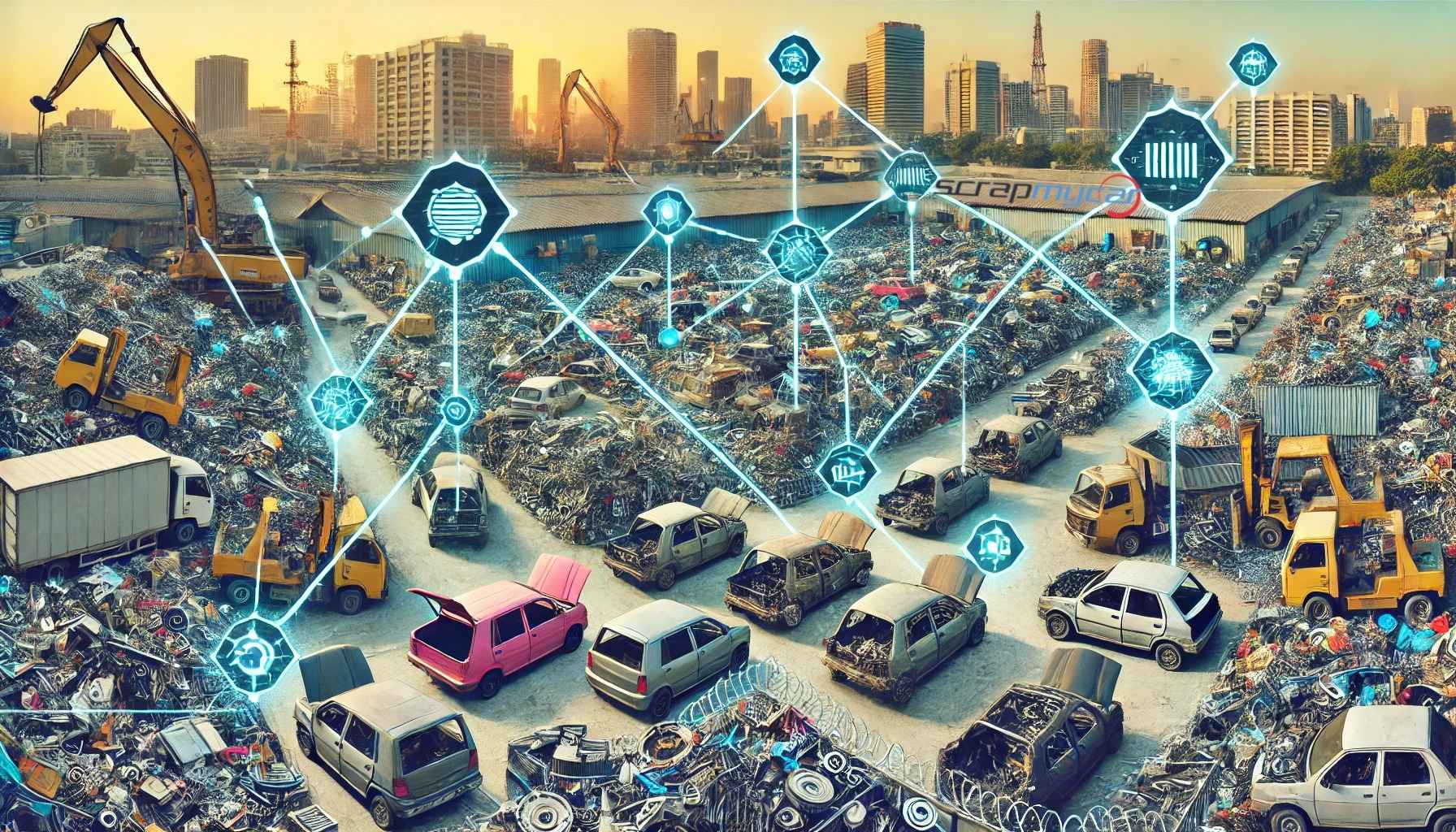 Blockchain revolution in Indian car scrapping industry