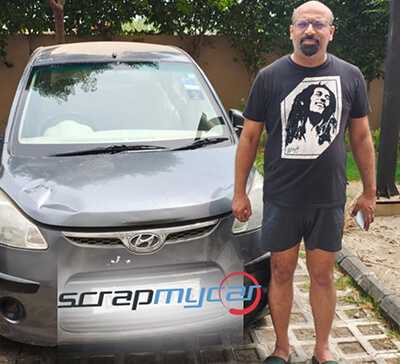 ScrapMyCar Customer Review - Parkash Chand Pathak testimonial on vehicle scrappage