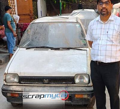 ScrapMyCar Customer Review - Subhash Sikka feedback on professional car disposal